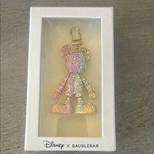 BaubleBar Disney Mickey Mouse Multicolor Keychain